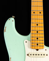 Used Fender Custom Shop 1957 Relic Stratocaster Faded Surf Green