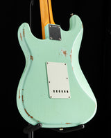 Used Fender Custom Shop 1957 Relic Stratocaster Faded Surf Green