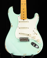Used Fender Custom Shop 1957 Relic Stratocaster Faded Surf Green