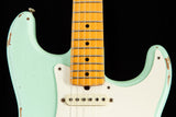 Used Fender Custom Shop 1957 Relic Stratocaster Faded Surf Green