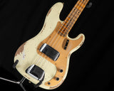 Fender Custom Shop 1958 Precision Bass Heavy Relic Vintage White