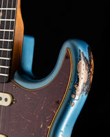 Fender Custom Shop Roasted 1960 Stratocaster Super Heavy Relic Aged Lake Placid Blue over 3 Color Sunburst