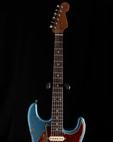 Fender Custom Shop Roasted 1960 Stratocaster Super Heavy Relic Aged Lake Placid Blue over 3 Color Sunburst