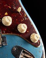 Fender Custom Shop Roasted 1960 Stratocaster Super Heavy Relic Aged Lake Placid Blue over 3 Color Sunburst