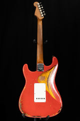 Fender Custom Shop LTD 1961 Heavy Relic Stratocaster Fiesta Red Over 3 Tone Sunburst