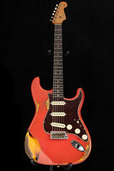 Fender Custom Shop LTD 1961 Heavy Relic Stratocaster Fiesta Red Over 3 Tone Sunburst