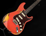 Fender Custom Shop LTD 1961 Heavy Relic Stratocaster Fiesta Red Over 3 Tone Sunburst