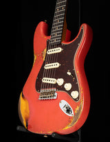 Fender Custom Shop LTD 1961 Heavy Relic Stratocaster Fiesta Red Over 3 Tone Sunburst