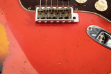 Fender Custom Shop LTD 1961 Heavy Relic Stratocaster Fiesta Red Over 3 Tone Sunburst