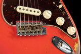 Fender Custom Shop LTD 1961 Heavy Relic Stratocaster Fiesta Red Over 3 Tone Sunburst