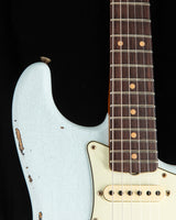 Fender Custom Shop 1961 Heavy Relic Stratocaster Super Faded Aged Sonic Blue/3 Color Sunburst