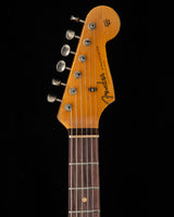 Used Fender Custom Shop 1961 Heavy Relic Stratocaster Super Faded Aged Sonic Blue/3 Color Sunburst