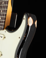 Used Fender Custom Shop 1963 Heavy Relic Stratocaster Aged 3 Tone Sunburst