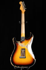 Used Fender Custom Shop 1963 Heavy Relic Stratocaster Aged 3 Tone Sunburst
