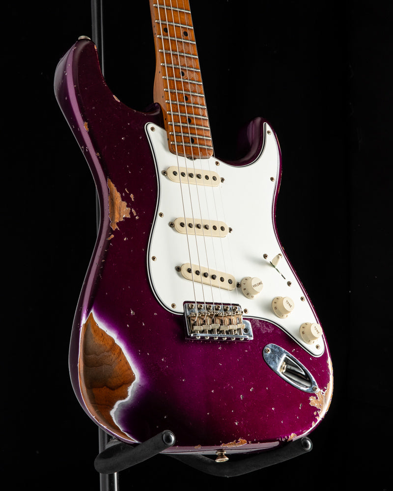 Chitarra Elettrica Corpo Solido Viola, Manico Acero, 22 Fret, Reliqqa, Destrorsi - Foto 3