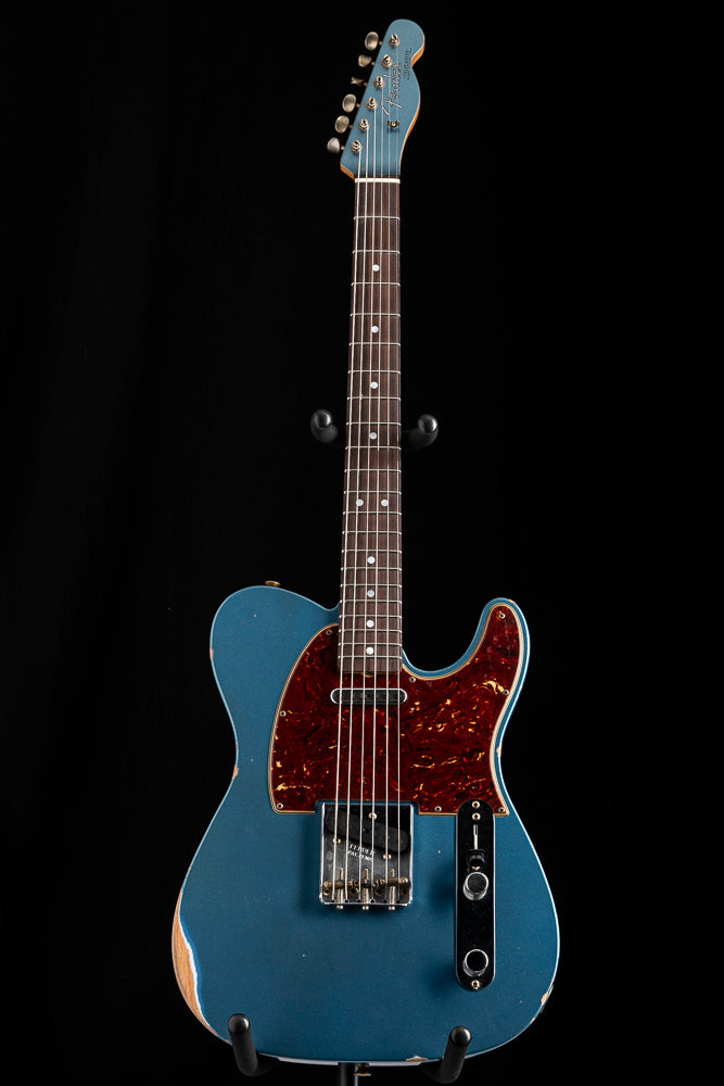 憧れの Relic Telecaster '64 Shop Custom Fender Aged Blue Placid Lake ギター