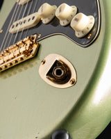 Used Fender Custom Shop '65 Dual Mag Stratocaster Journeyman/Closet Classic Aged Sage Green Metallic