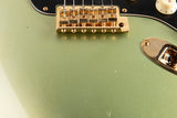 Used Fender Custom Shop '65 Dual Mag Stratocaster Journeyman/Closet Classic Aged Sage Green Metallic