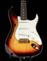 Used Fender Custom Shop Artisan Korina Stratocaster Chocolate 3 Tone Sunburst