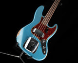 Fender Custom Shop 1960 Jazz Bass Relic Aged Lake Placid Blue