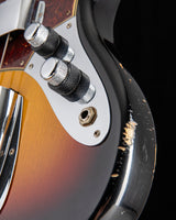 Fender Custom Shop 1962 Jazz Bass Relic 3 Color Sunburst