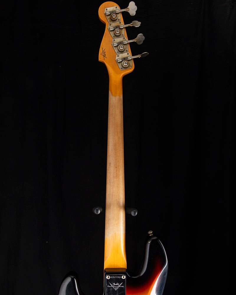 Fender Custom Shop 1962 Jazz Bass Relic 3 Color Sunburst