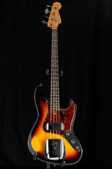 Fender Custom Shop 1962 Jazz Bass Relic 3 Color Sunburst