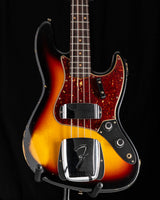 Fender Custom Shop 1962 Jazz Bass Relic 3 Color Sunburst