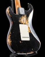 Fender Custom Shop 50’s Strat Heavy Relic Black over Violin Burst Masterbuilt Kyle McMillin