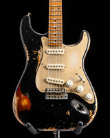 Fender Custom Shop 50’s Strat Heavy Relic Black over Violin Burst Masterbuilt Kyle McMillin
