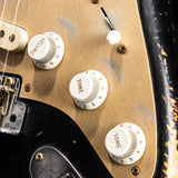 Fender Custom Shop 50’s Strat Heavy Relic Black over Violin Burst Masterbuilt Kyle McMillin