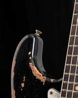 Fender Custom Shop Roasted '60 Stratocaster Super Heavy Relic Aged Black over 2-Color Sunburst