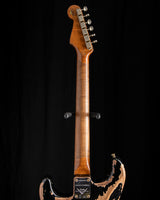 Fender Custom Shop Roasted '60 Stratocaster Super Heavy Relic Aged Black over 2-Color Sunburst