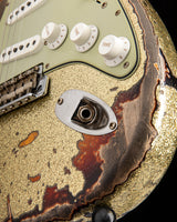 Fender Custom Shop '61 Strat Super Heavy Relic Gold Sparkle over 3-Color Sunburst
