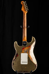 Fender Custom Shop '61 Strat Super Heavy Relic Gold Sparkle over 3-Color Sunburst