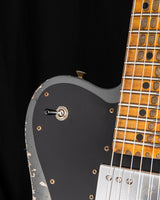 Fender Custom Shop Tele Custom Super Heavy Aged Firemist Silver with Aged Candy Tangerine Burst