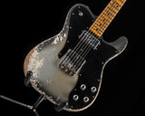 Fender Custom Shop Tele Custom Super Heavy Aged Firemist Silver with Aged Candy Tangerine Burst