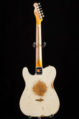 Fender Custom Shop 1957 Tele Super Heavy Relic Aged Olympic White