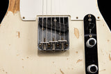 Fender Custom Shop 1957 Tele Super Heavy Relic Aged Olympic White