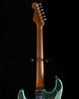 Fender Custom Shop LTD Roasted '61 Stratocaster Super Heavy Relic Aged Sherwood Green Metallic Over 3 Tone Sunburst