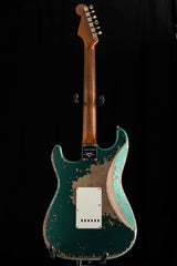Fender Custom Shop LTD Roasted '61 Stratocaster Super Heavy Relic Aged Sherwood Green Metallic Over 3 Tone Sunburst