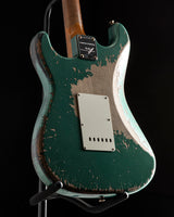 Fender Custom Shop LTD Roasted '61 Stratocaster Super Heavy Relic Aged Sherwood Green Metallic Over 3 Tone Sunburst