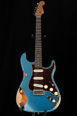 Fender Custom Shop LTD 1961 Heavy Relic Stratocaster Lake Placid Blue Over 3 Tone Sunburst