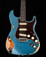 Fender Custom Shop LTD 1961 Heavy Relic Stratocaster Lake Placid Blue Over 3 Tone Sunburst