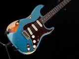 Fender Custom Shop LTD 1961 Heavy Relic Stratocaster Lake Placid Blue Over 3 Tone Sunburst