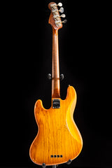 Fender Custom Shop Artisan Maple Burl Jazz Bass Relic Honey Burst