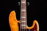 Fender Custom Shop Artisan Maple Burl Jazz Bass Relic Honey Burst