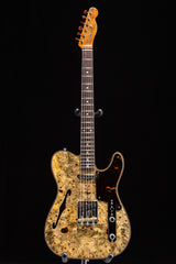 Fender Custom Shop Artisan Series Buckeye Burl Double Esquire Aged Natural