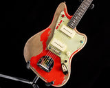 Fender Custom Shop Custom Jazzmaster Super Heavy Relic Super Aged Fiesta Red Masterbuilt Levi Perry