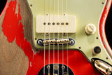 Fender Custom Shop Custom Jazzmaster Super Heavy Relic Super Aged Fiesta Red Masterbuilt Levi Perry